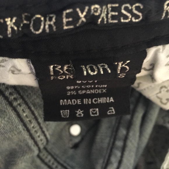 Express Rerock Jeans size 10 - Picture 4 of 4